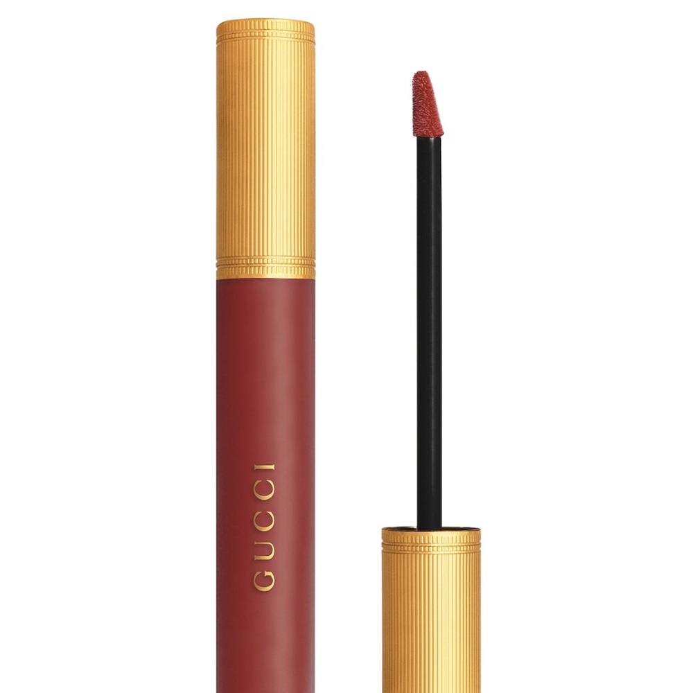 GUCCI - Transfer Proof Matte Liquid Lipstick in color ~ Nelle Cherrie